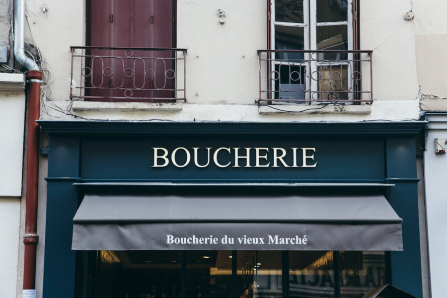 Boucherie du vieux marché, St Germain en laye